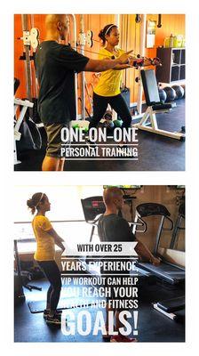 Over 25 years Personal Training experience