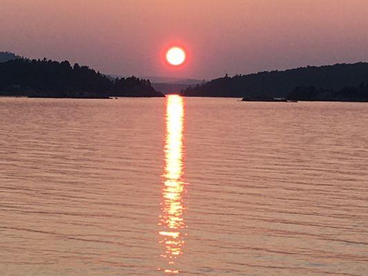 Sunset from Presque Isle