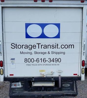 StorageTransit moving, storage and shipping truck in Augusta, Georgia