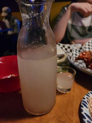 Korean pear soju.