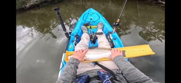 Reel Southern Slam kayak fishing charters