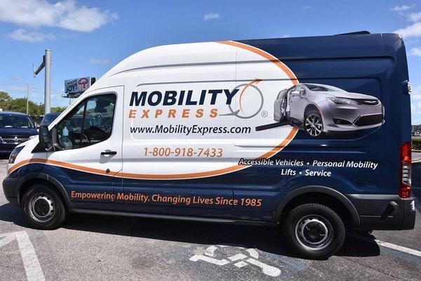 Mobility Express service van.