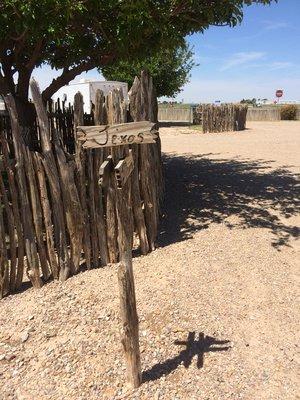 Texas Street in our RV park