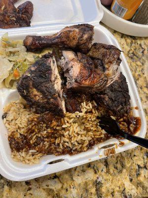 Jerk chicken large plate