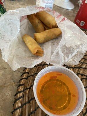 9. Mini Spring Rolls