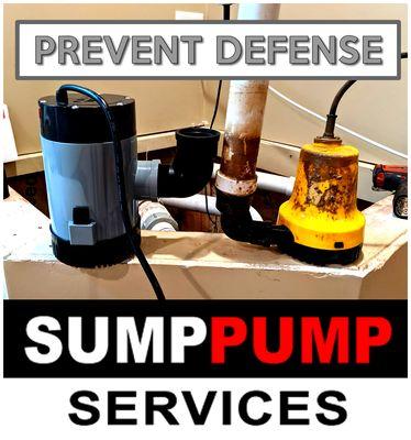 Prevent Defense Sump Pump Services from LJ Brown Plumbing