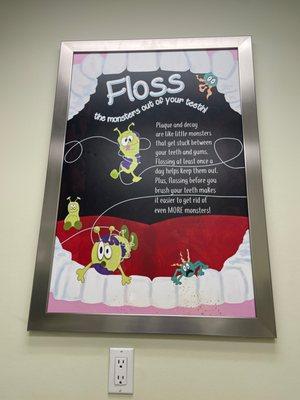 Remember to floss! Makes such a difference!