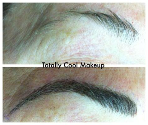 Permanent Eyebrow Hairstrokes