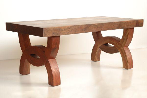 "Eloise" Western Walnut Coffee Table