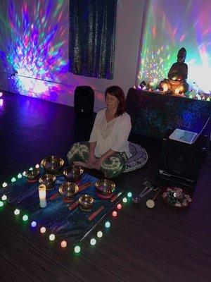 Stef's Sonic Reiki Sound Bath at Thrive on Health. Every first Wednesday of the month 7-9pm. www.stefanieveon.com