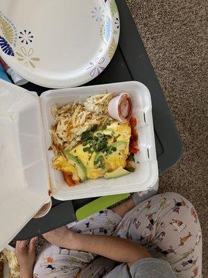 Omelette The Quetzal Breakfast