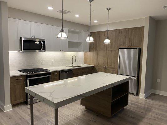 This kitchen and island are to die for!