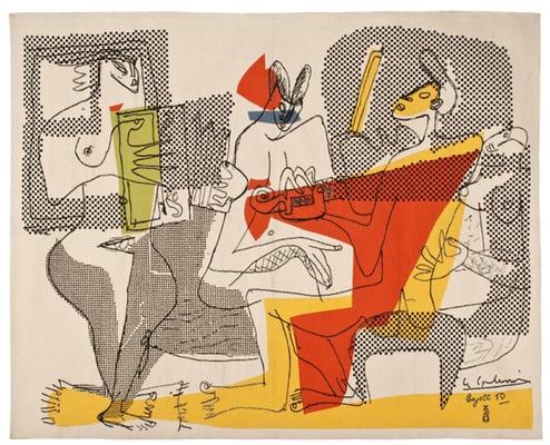 Le Corbusier tapestry, sold for $131,250