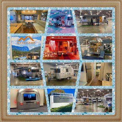 Montage of images from Bay Area Airstream Adventures