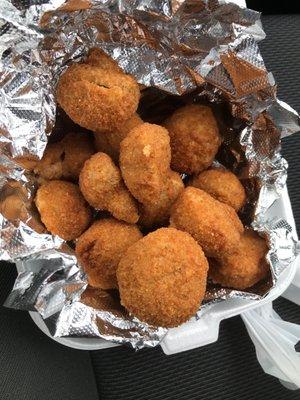 Fried mushrooms