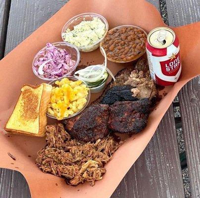 BBQ plates-- available on Saturdays