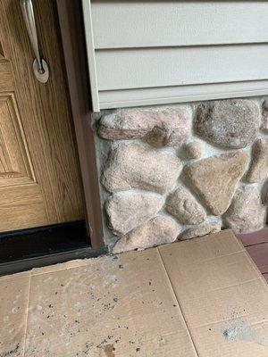 Stonework Repair in Waukesha Wisconsin - After