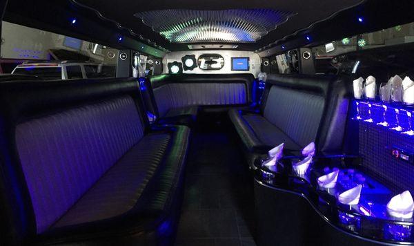 Inside picture of the Hummer