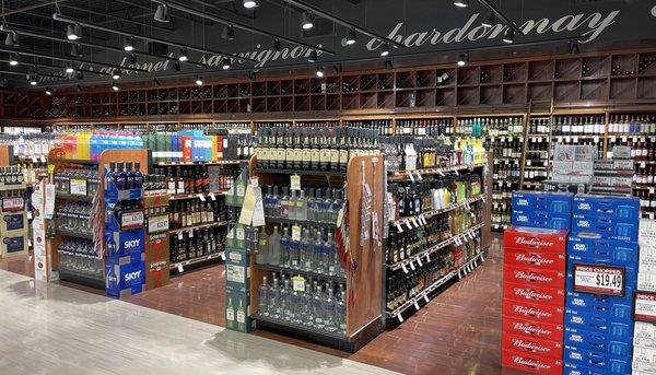 Liquor Sales Area