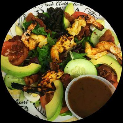 Ours famous California shrimp salad