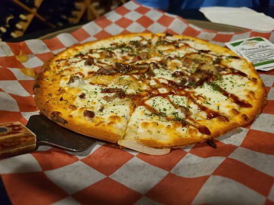 Brisket Pizza