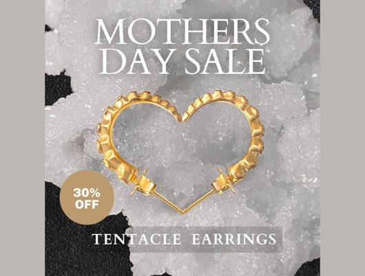 Mothers Day Sale: 30% off Perry Gargano Tentacle Earrings