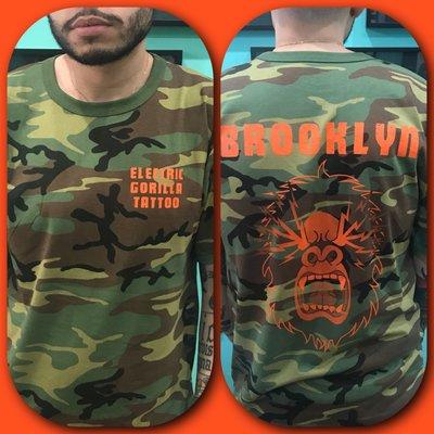 Electric Gorilla Tattoo T-shirts for sale