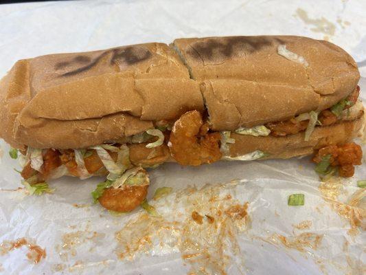 Shrimp po-boy