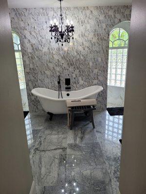 A beautiful new bathroom