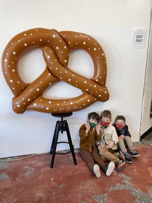 Giant pretzel!!!