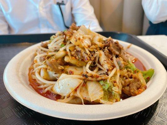 Spicy Cumin Lamb Dry Noodle