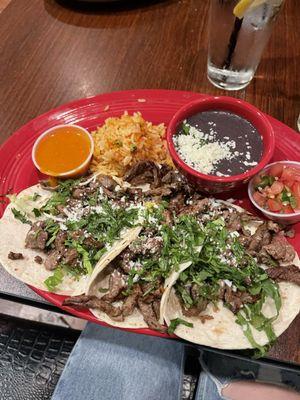 Steak tacos