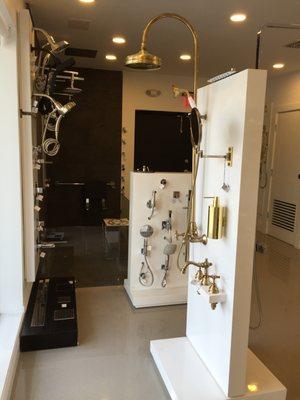 Everything you need for your custom made shower.