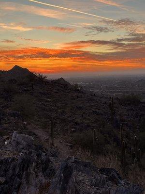 Amazing sunset tonight! 1/15/24