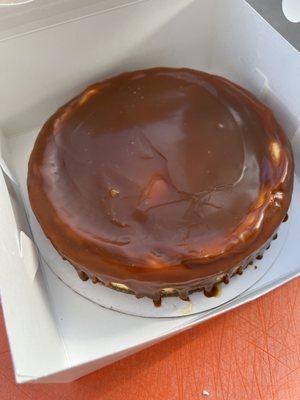 Caramel cheesecake