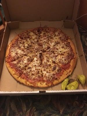 Pepperoni pizza