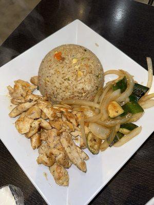 Hibachi Fried Rice (ADD CHICKEN)