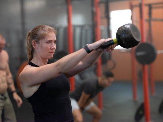 Russian Kettlebell Swings