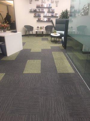 Custom Carpet Tile work for  C&S Companies