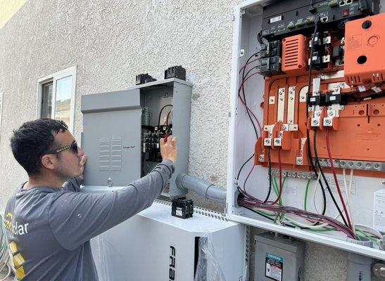 Forme Solar FranklinWH Battery Installation