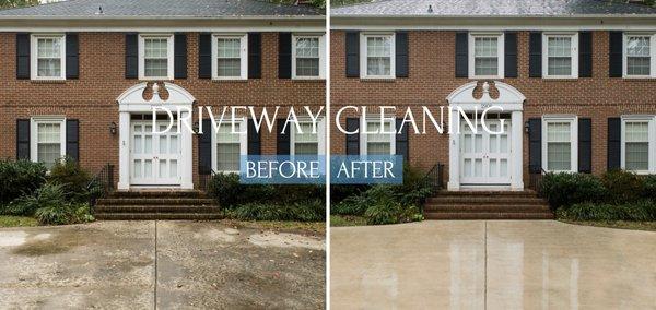 driveway power washing | Renew Crew Atlanta 404-541-2739