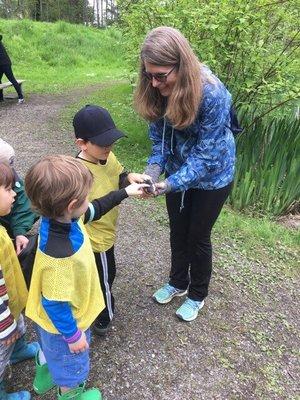 3-5's Class field trip to Discovery Park.