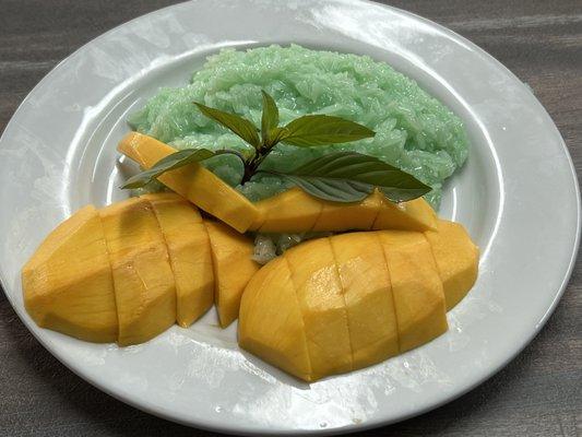 Sweet Sticky rice with Mango.