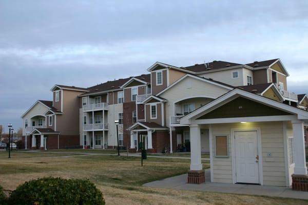 Here is another photo from one of our largest project's last year. The Bear Valley apartments in Denver/Lakewood.