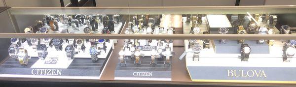 Bulova & Citizen Watch Line