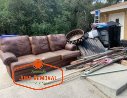 Temecula's Junk Removal - Hauling, clean-up, light demolition. Junk Hauling company in Murrieta and Temecula, CA.