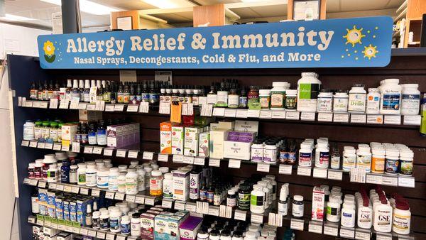 Your first stop for top-notch allergy relief and immunity products