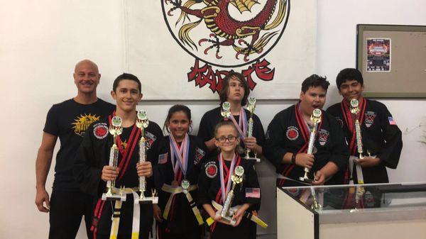 Jr karate team