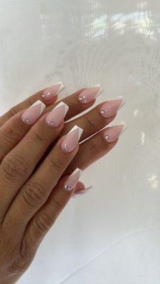 Coffin v line nails