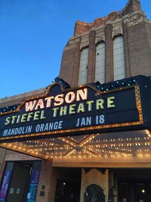 Mandolin Orange Concert. Jan. 18, 2020.